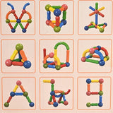Magnetic STEM Construction Set – 25 Pieces Educational Building Toys