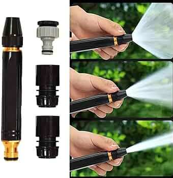 High-Pressure Water Spray Nozzle Gun – Adjustable Jet & Shower Sprayer