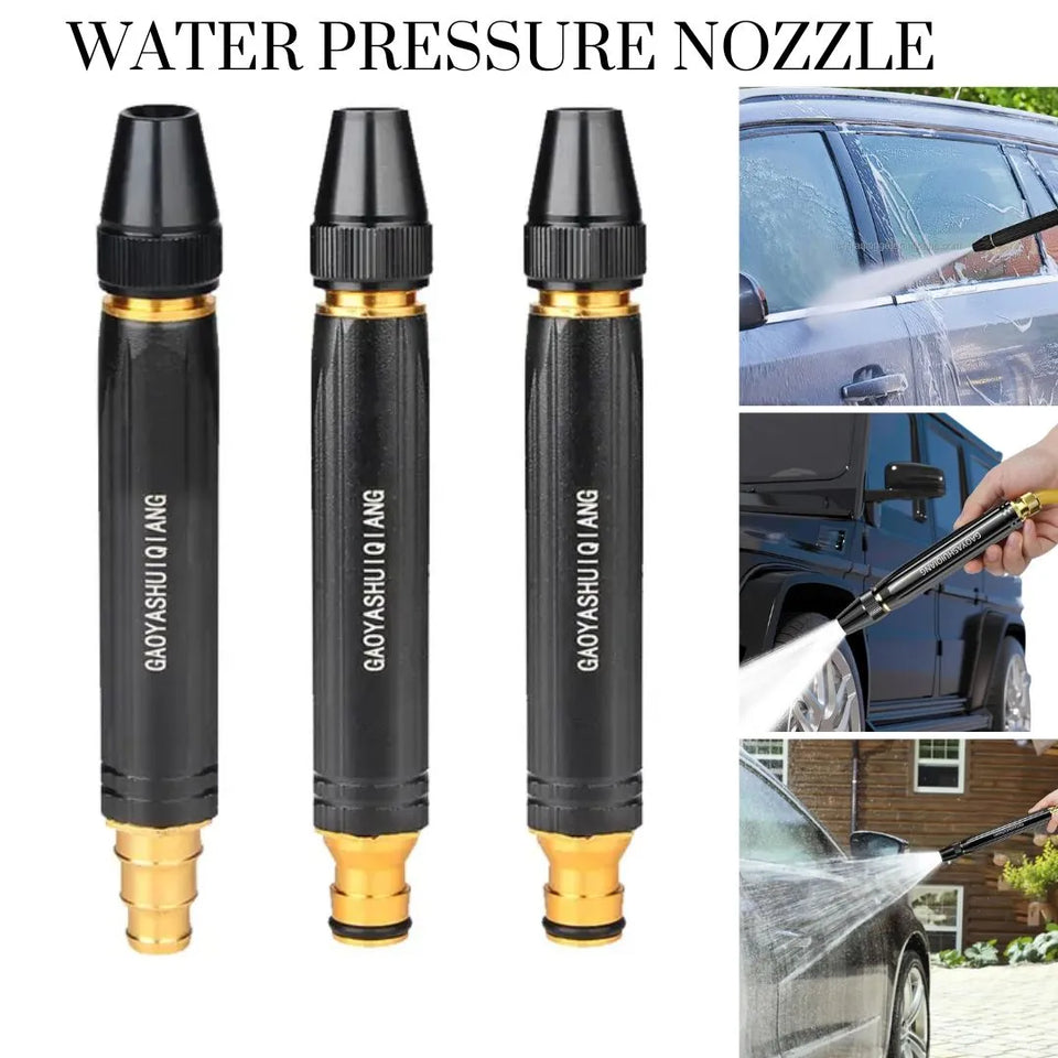 High-Pressure Water Spray Nozzle Gun – Adjustable Jet & Shower Sprayer