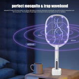 Intelligent Dual-Mode USB Rechargeable Mosquito & Fly Killer Racket