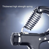 Adjustable Hand Grip Strengthener , 5-60KG Resistance, Compact Portable Grip Trainer for Muscle Fitness