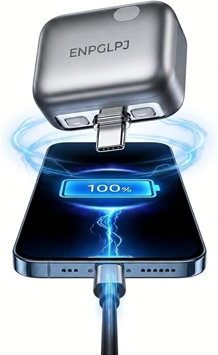 Smart Auto Stop Charging Adapter – Battery Health Protection | Auto Power-Off | Overcharge Protection | Fast Charging | Type-C Compatible