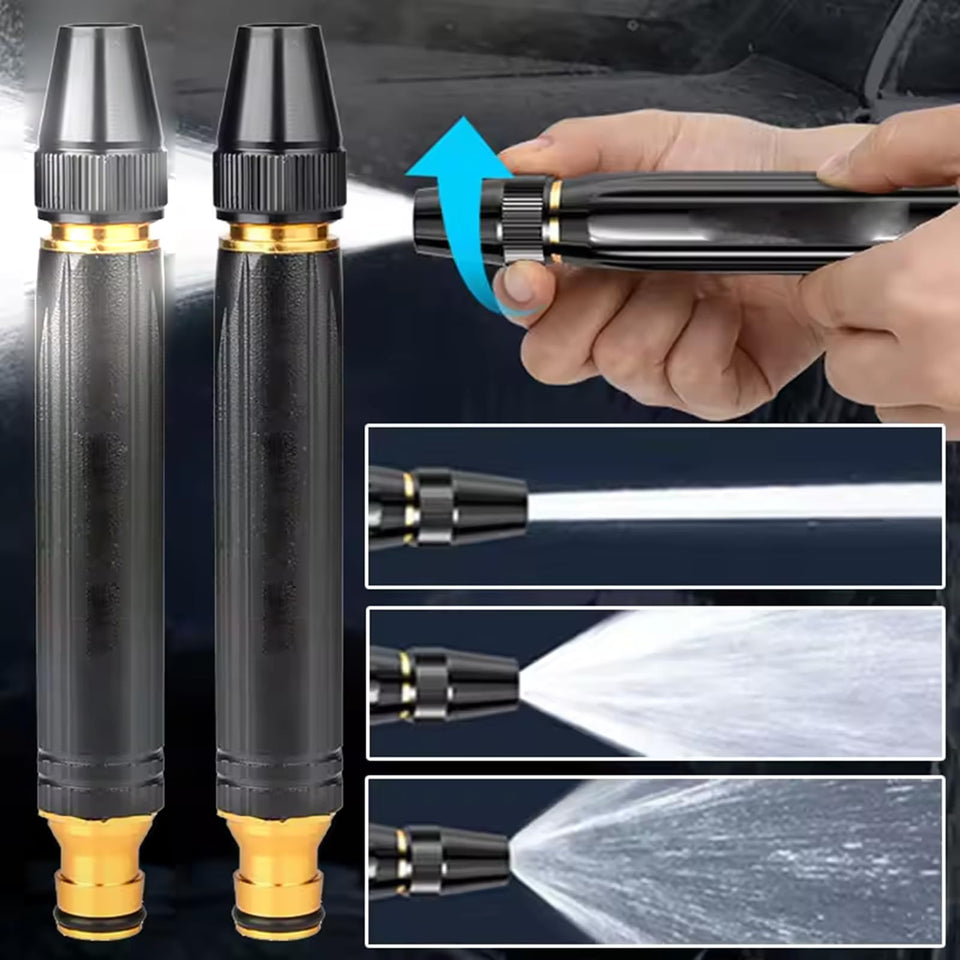High-Pressure Water Spray Nozzle Gun – Adjustable Jet & Shower Sprayer