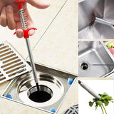 Stainless Steel Sink & Toilet Un-blocker Flexible Tool