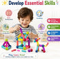 Magnetic STEM Construction Set – 25 Pieces Educational Building Toys