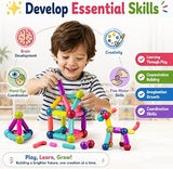Magnetic STEM Construction Set – 25 Pieces Educational Building Toys