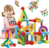 Magnetic STEM Construction Set – 25 Pieces Educational Building Toys