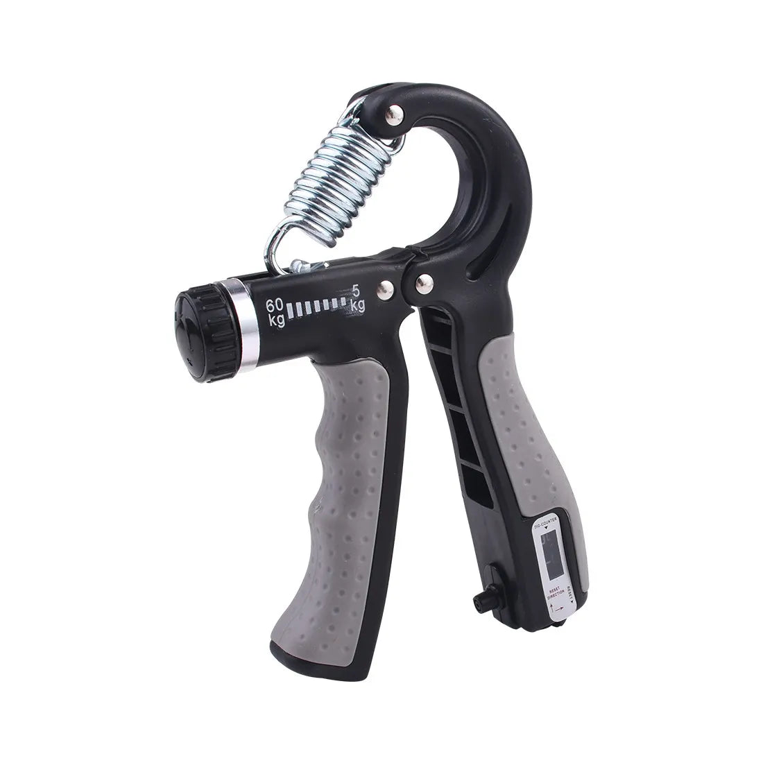 Adjustable Hand Grip Strengthener , 5-60KG Resistance, Compact Portable Grip Trainer for Muscle Fitness