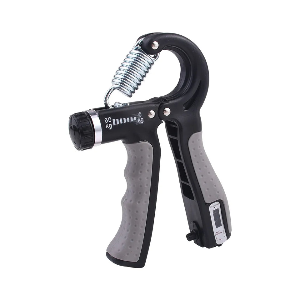Adjustable Hand Grip Strengthener , 5-60KG Resistance, Compact Portable Grip Trainer for Muscle Fitness