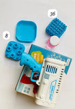 Bubble Gun Bazooka for Kids Colorful 36-Hole Bulbulay Maker