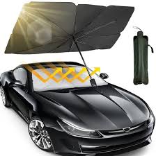 Car Sun Shade Protector Umbrella Style - Auto Front Screen Sunshade Covers Car Sun Protector