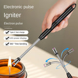 Kitchen USB Electric Arc Lighter Rechargeable Windproof BBQ Flameless Plasma Candle Long Lighters Hose Gas Stove Ignition Gun