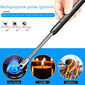 Kitchen USB Electric Arc Lighter Rechargeable Windproof BBQ Flameless Plasma Candle Long Lighters Hose Gas Stove Ignition Gun