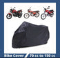 Motorcycle Top Cover for CD 70 & 125 - Bike's Body (Rain & Dust) Protection Cover