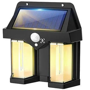 Outdoor Solar Wall Lamp with Motion Sensor & Human Body Induction