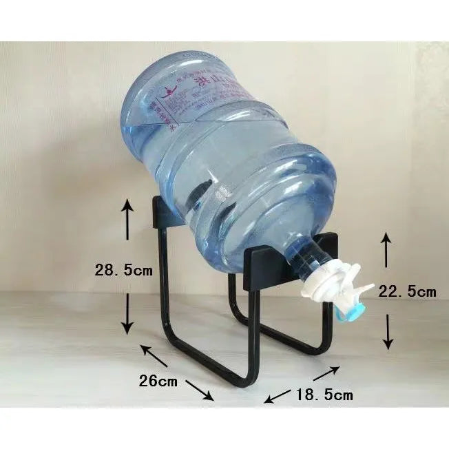 Premium Water Bottle Metal Stand With Tap