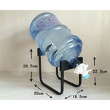 Premium Water Bottle Metal Stand With Tap