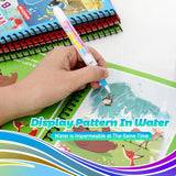 Reusable Water Drawing Book with Magic Pen for Children