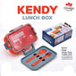 Kendy Lunch Box for School Kids with Spoon and Fork 850ML