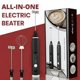 Rechargeable Coffee & Egg Beater – Portable Electric Handheld Milk Frother