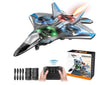 Fighter Jet Remote Control Airplane Toy for Kids I RC Fighter Jet Plane with Lights & Long Range1360 Flip Stunt Roll & Rechargeable Remote Control Aircraft