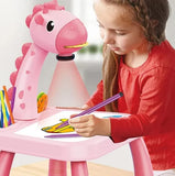 Kids LED Projector Drawing Table – Creative Painting & Learning Board