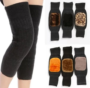 Pair Knee Warmer – Thermal Fleece Knee Support for Men & Women