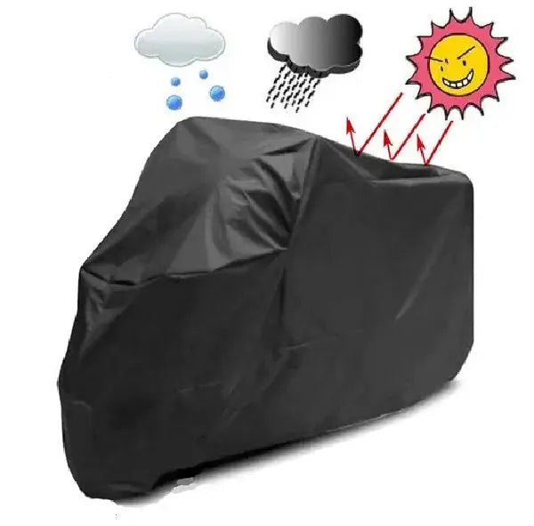 Motorcycle Top Cover for CD 70 & 125 - Bike's Body (Rain & Dust) Protection Cover
