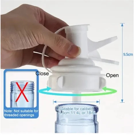 Premium Water Bottle Metal Stand With Tap