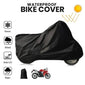 Motorcycle Top Cover for CD 70 & 125 - Bike's Body (Rain & Dust) Protection Cover