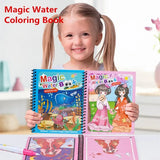 Reusable Water Drawing Book with Magic Pen for Children