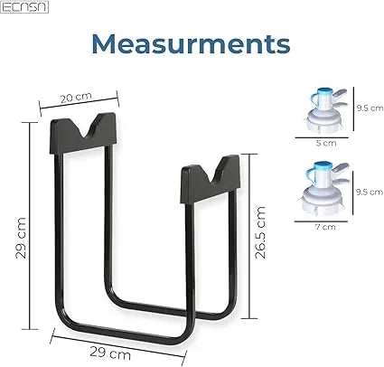 Premium Water Bottle Metal Stand With Tap