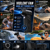 High Speed Mini Turbo Blower | Rechargeable Cordless Air Duster