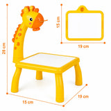 Kids LED Projector Drawing Table – Creative Painting & Learning Board