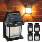 Outdoor Solar Wall Lamp with Motion Sensor & Human Body Induction