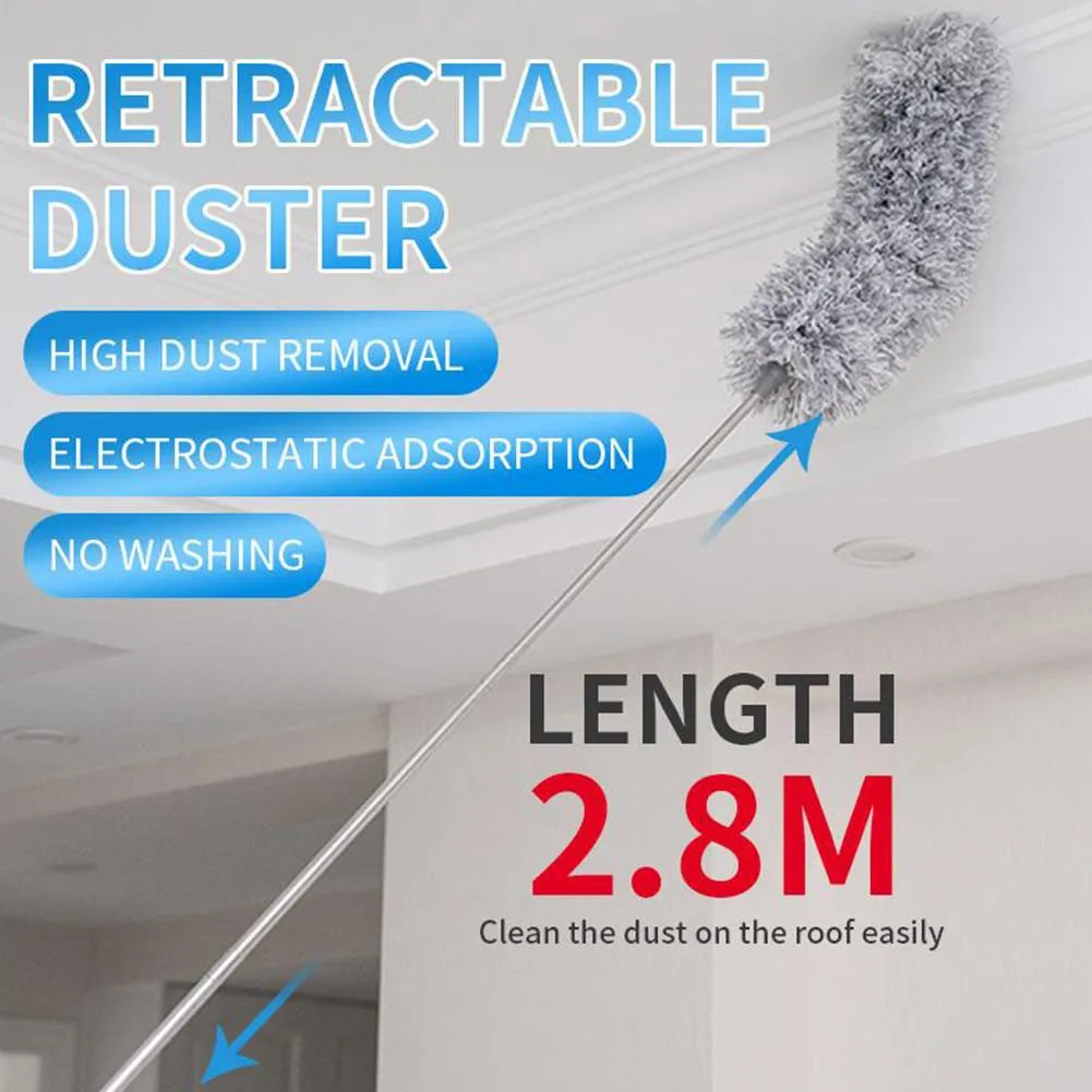 Telescopic Extendable Extra Long Microfiber Duster