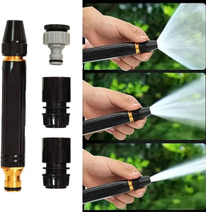 High-Pressure Water Spray Nozzle Gun – Adjustable Jet & Shower Sprayer