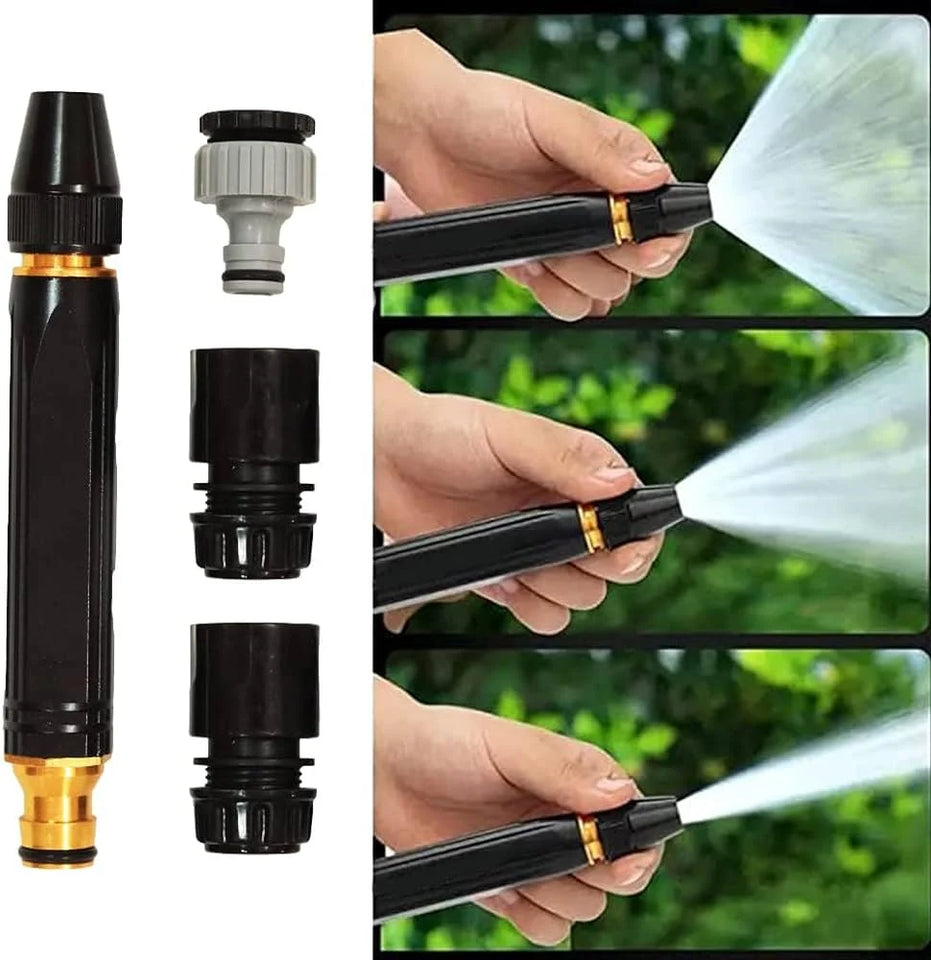 High-Pressure Water Spray Nozzle Gun – Adjustable Jet & Shower Sprayer