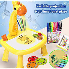 Kids LED Projector Drawing Table – Creative Painting & Learning Board