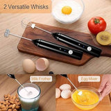 Rechargeable Coffee & Egg Beater – Portable Electric Handheld Milk Frother