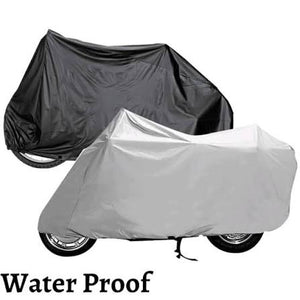 Motorcycle Top Cover for CD 70 & 125 - Bike's Body (Rain & Dust) Protection Cover