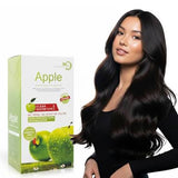 Apple Hair Color Natural Black Ammonia Free Pack Of 2 [500+500ml]