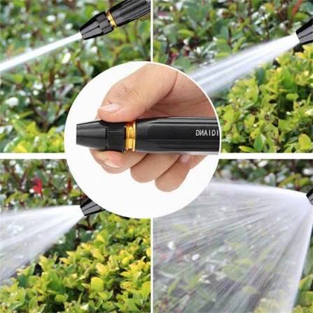 High-Pressure Water Spray Nozzle Gun – Adjustable Jet & Shower Sprayer