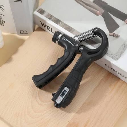 Adjustable Hand Grip Strengthener , 5-60KG Resistance, Compact Portable Grip Trainer for Muscle Fitness