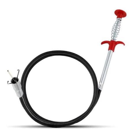 Stainless Steel Sink & Toilet Un-blocker Flexible Tool