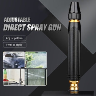 High-Pressure Water Spray Nozzle Gun – Adjustable Jet & Shower Sprayer