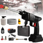 Portable Cordless High Pressure Car Washer Gun 48V Max – Wireless Foam Jet Washer Kit with Battery & Charger