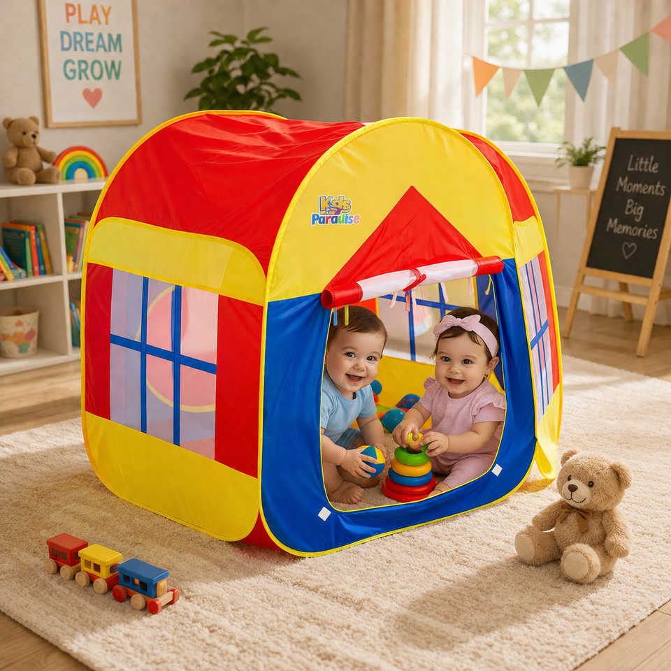 Premium Kids Pop-Up Play Tent | Foldable Indoor & Outdoor Playhouse