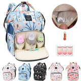 Luxury Multi-Function Baby Diaper Backpack – Large Capacity Waterproof Mummy Bag for Travel & Baby Care