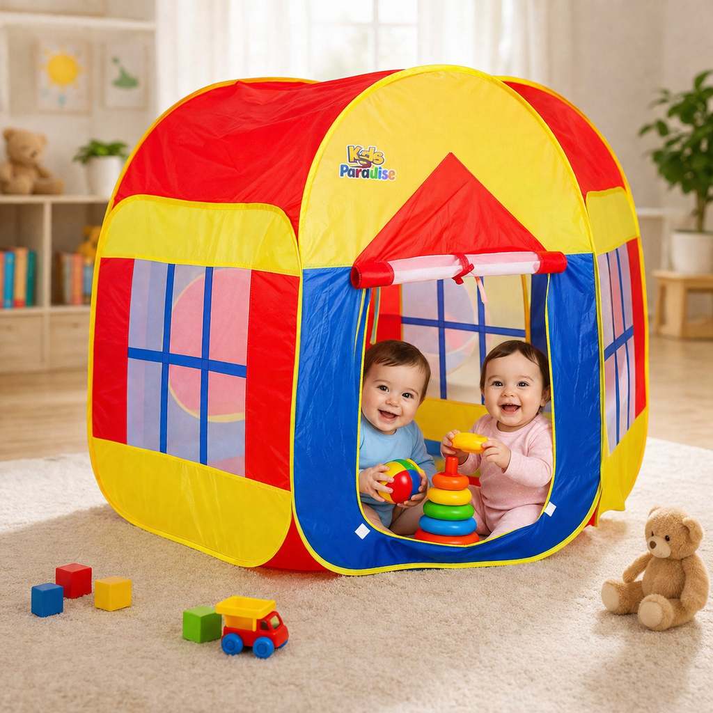Premium Kids Pop-Up Play Tent | Foldable Indoor & Outdoor Playhouse